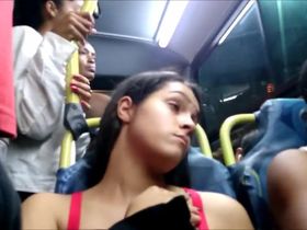 Порно Видео Трогает Член В Автобусе